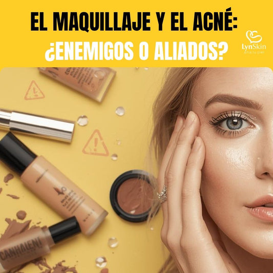 El maquillaje y el acné: ¿enemigos o aliados?