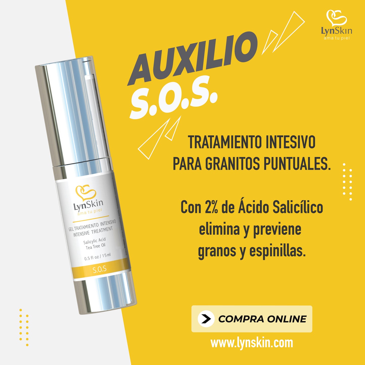 Tratamiento Intensivo S.O.S LynSkin x 15ml