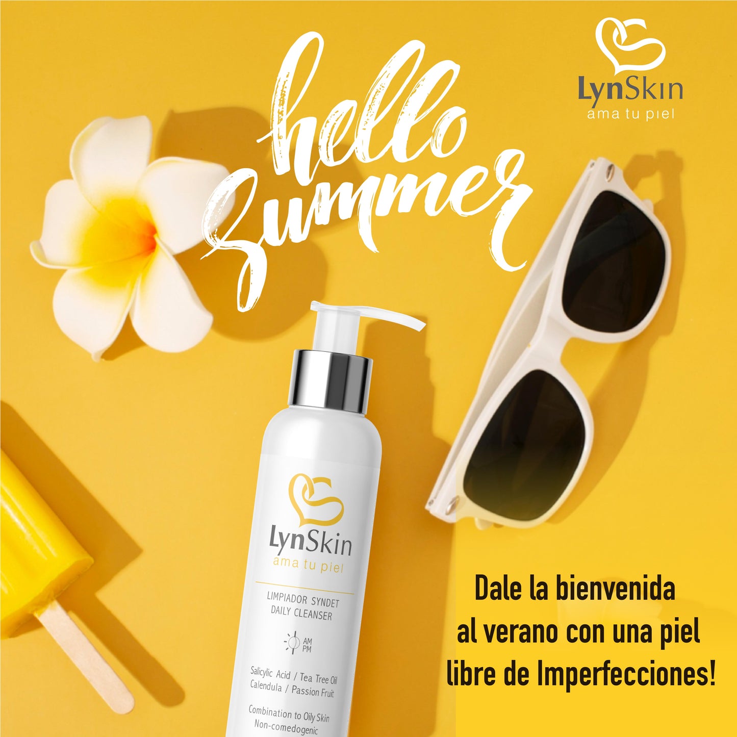 Limpiador Syndet LynSkin x 120ml