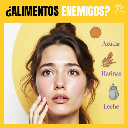 Azúcar, Harinas y Leche: ¿enemigos de tu piel?