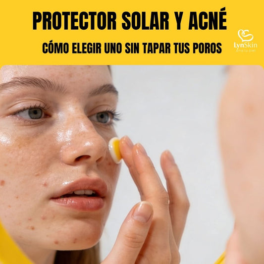 Protector solar y acné: cómo elegir uno sin tapar tus poros