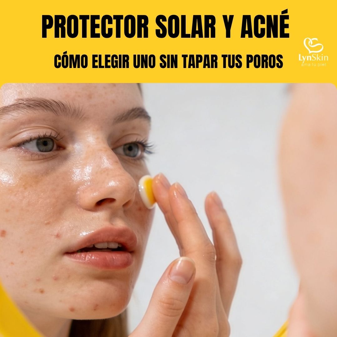 Protector solar y acné: cómo elegir uno sin tapar tus poros