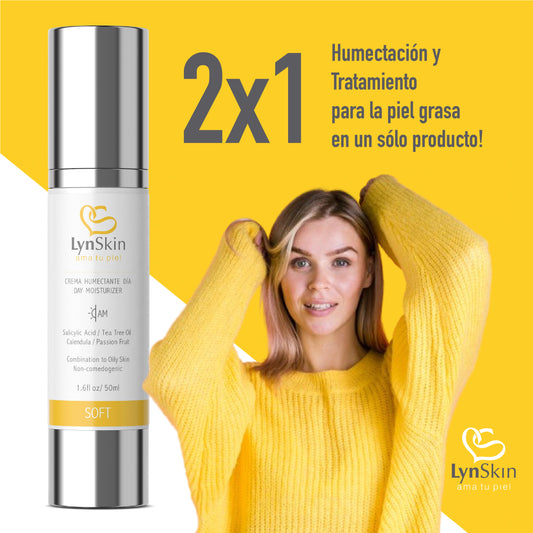 Crema Humectante Día LynSkin x 50ml