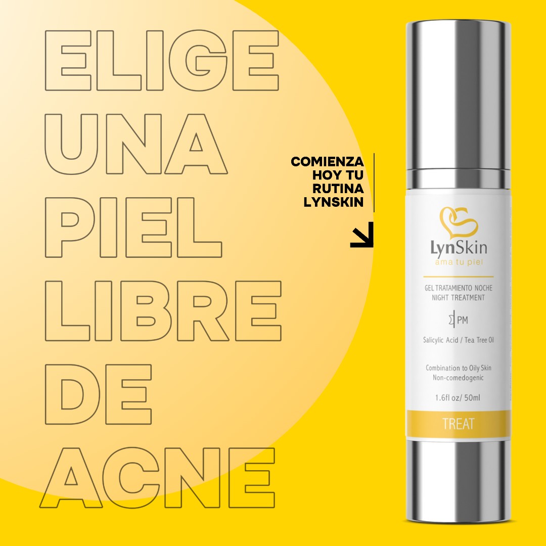 gel tratamiento noche lynskin acne