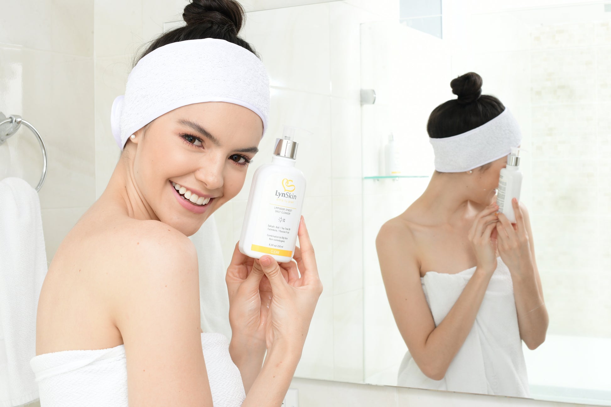 piel grasa - acne - lynskin - limpiador facial 1